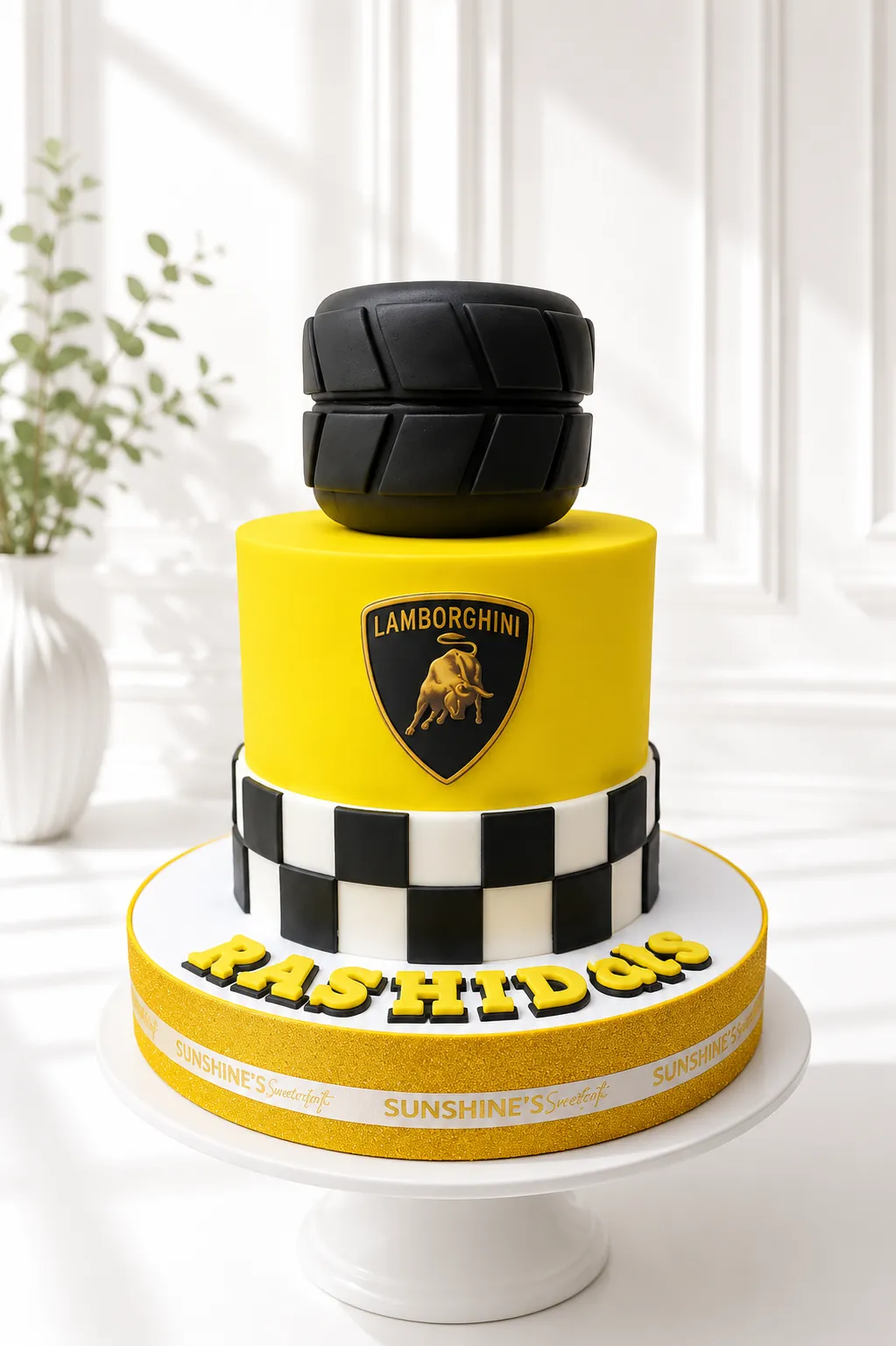 Lamborghini Birthday Cake | Supercar Theme Cake | 01
