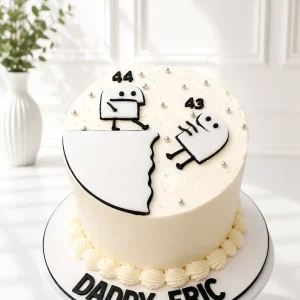 Black & Gold Birthday Cake for Men | Luxury Cake | 010