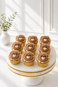 Bear Cupcakes | Teddy Bear Cupcakes | 6-Piece Set | 01