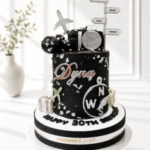 Travel Farewell Cake | Bon Voyage Cake | 01