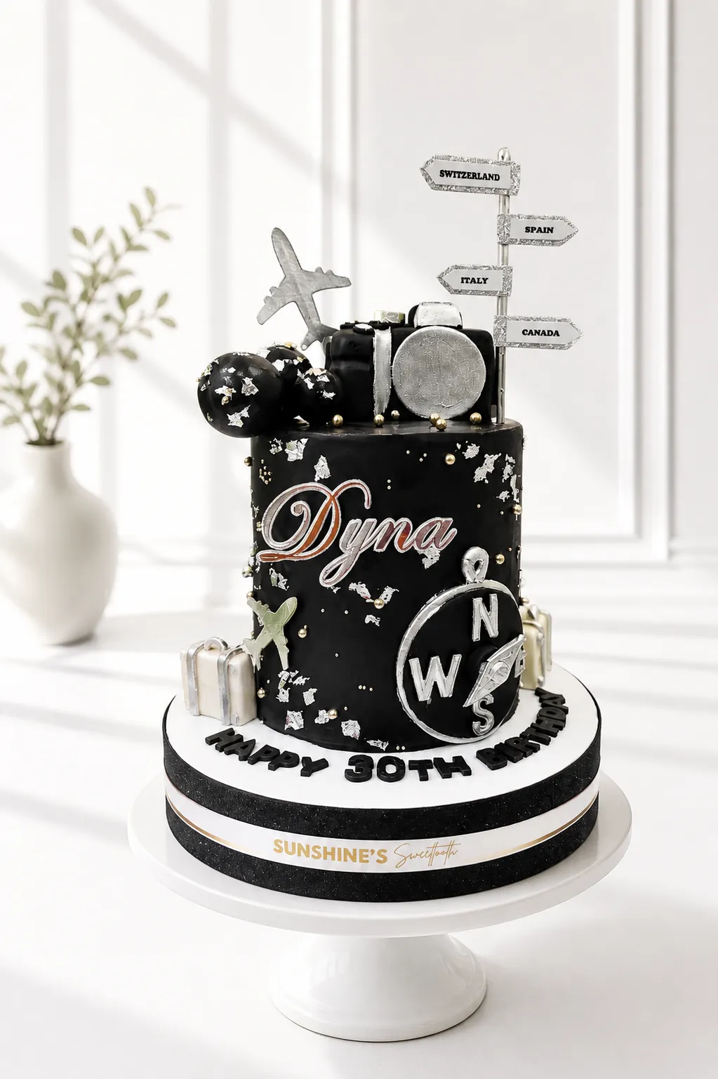 Travel Farewell Cake | Bon Voyage Cake | 01