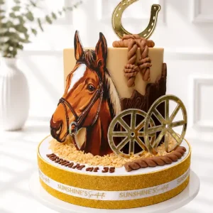 Farm Animals Birthday Cake | Horse Cake | 01