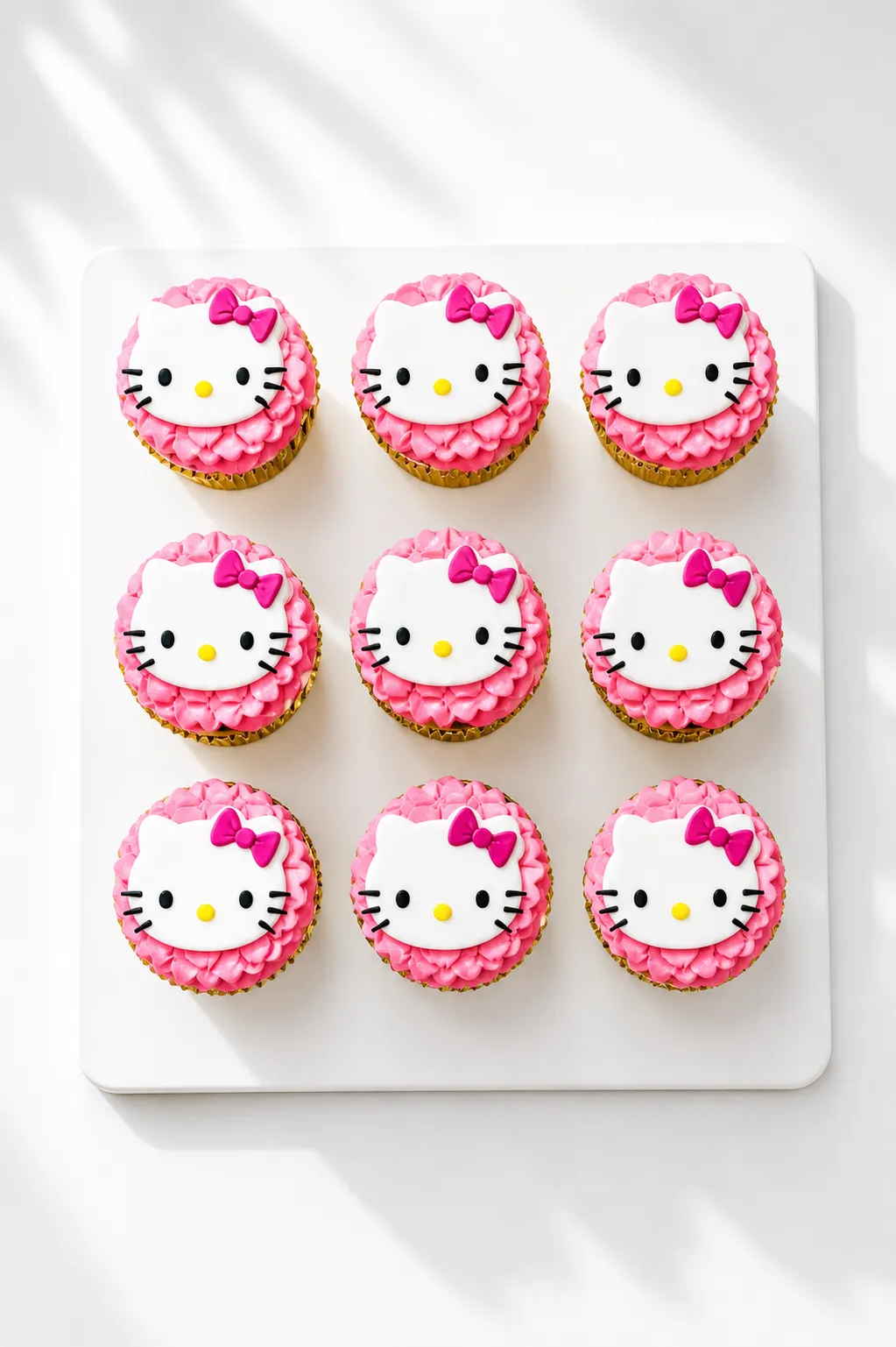 Hello Kitty Cupcakes | Character Theme Cupcakes | 6-Piece Set | 01