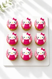 Hello Kitty Cupcakes | Character Theme Cupcakes | 6-Piece Set | 02