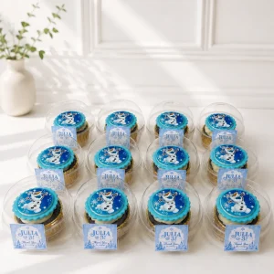 Olaf Cupcakes | Frozen Theme Cupcakes | 6-Piece Set | 01