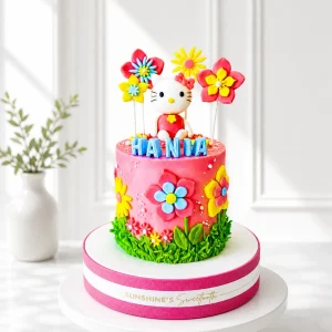 Hello Kitty Birthday Cake | Sanrio Theme Cake | 03