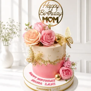 Floral Birthday Cake | Flower Cake | 03