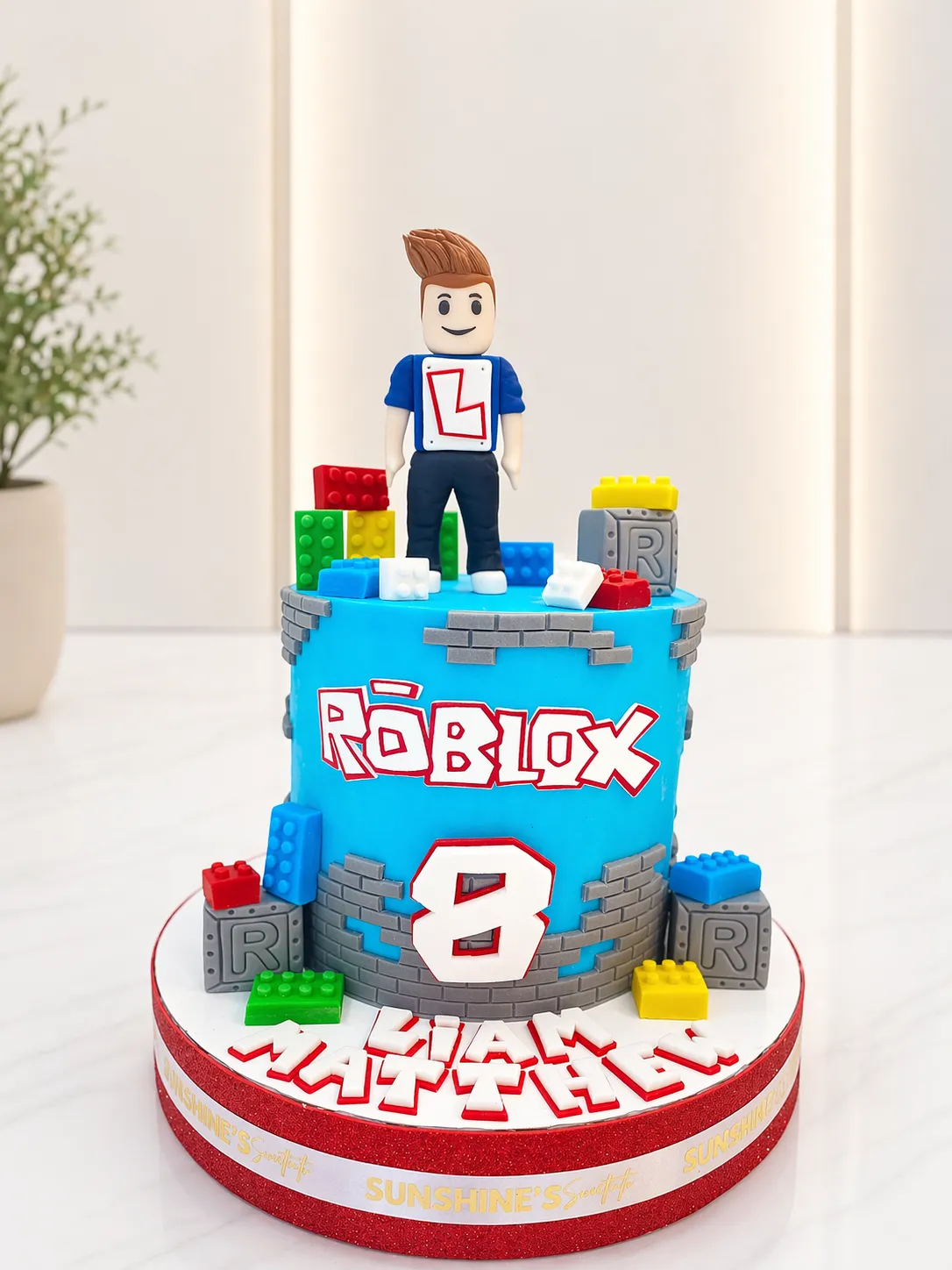 Roblox Birthday Cake | Gaming Theme Cake | 03