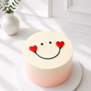 Midi Heart Birthday Cake | 01
