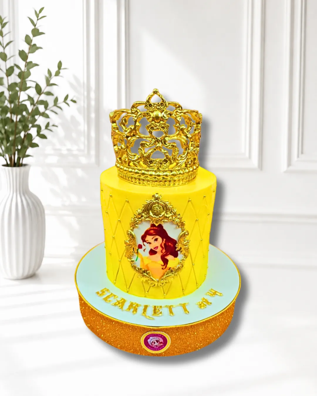 Beauty & the Beast Birthday Cake | Fairytale Theme Cake | 01