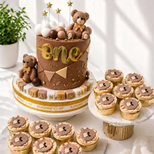 Teddy Bear Birthday Cake Set | Teddy Bear Theme Cake Set | 03