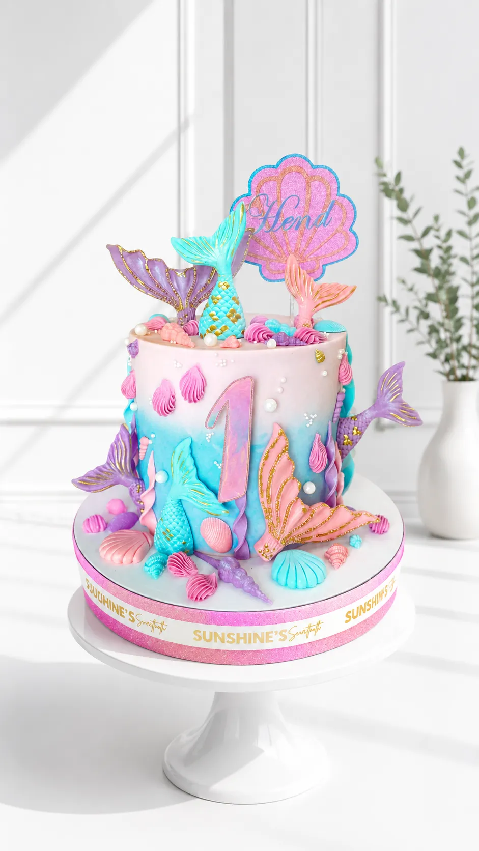Mermaid Birthday Cake | Under the Sea Cake | 03