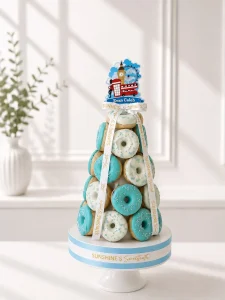 London Theme Donut Tower | 01