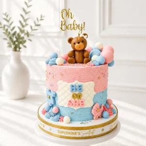 Gender Reveal Cake | Boy or Girl? He or She? Cake | 03