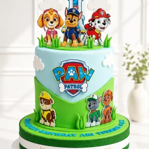 Paw Patrol Birthday Cake | Dog Theme Cake | 03