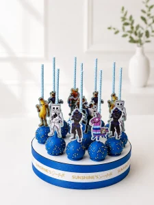 Fortnite Cake Pops | Gaming Theme Cake Pops | 01