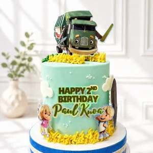 Trash Truck Birthday Cake | Garbage Truck Cake | 01