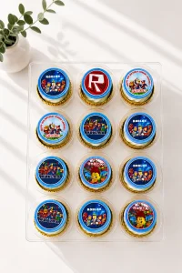 Roblox Buttercream Cupcakes | 6-Piece Set | 02