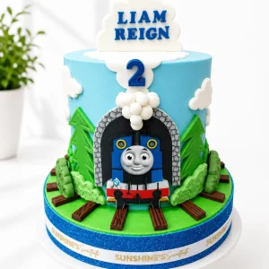 Thomas and Friends | Train Theme Cake | 01