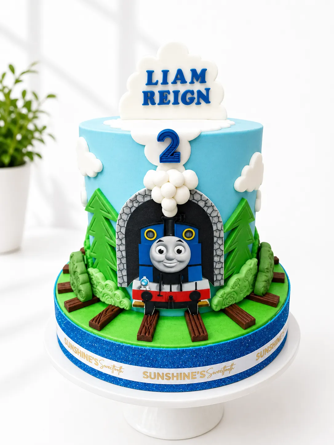 Thomas and Friends | Train Theme Cake | 01