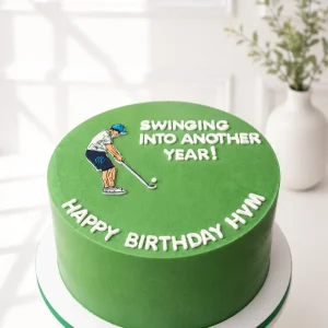 Golf Birthday Cake | Golf Theme Cake | 04
