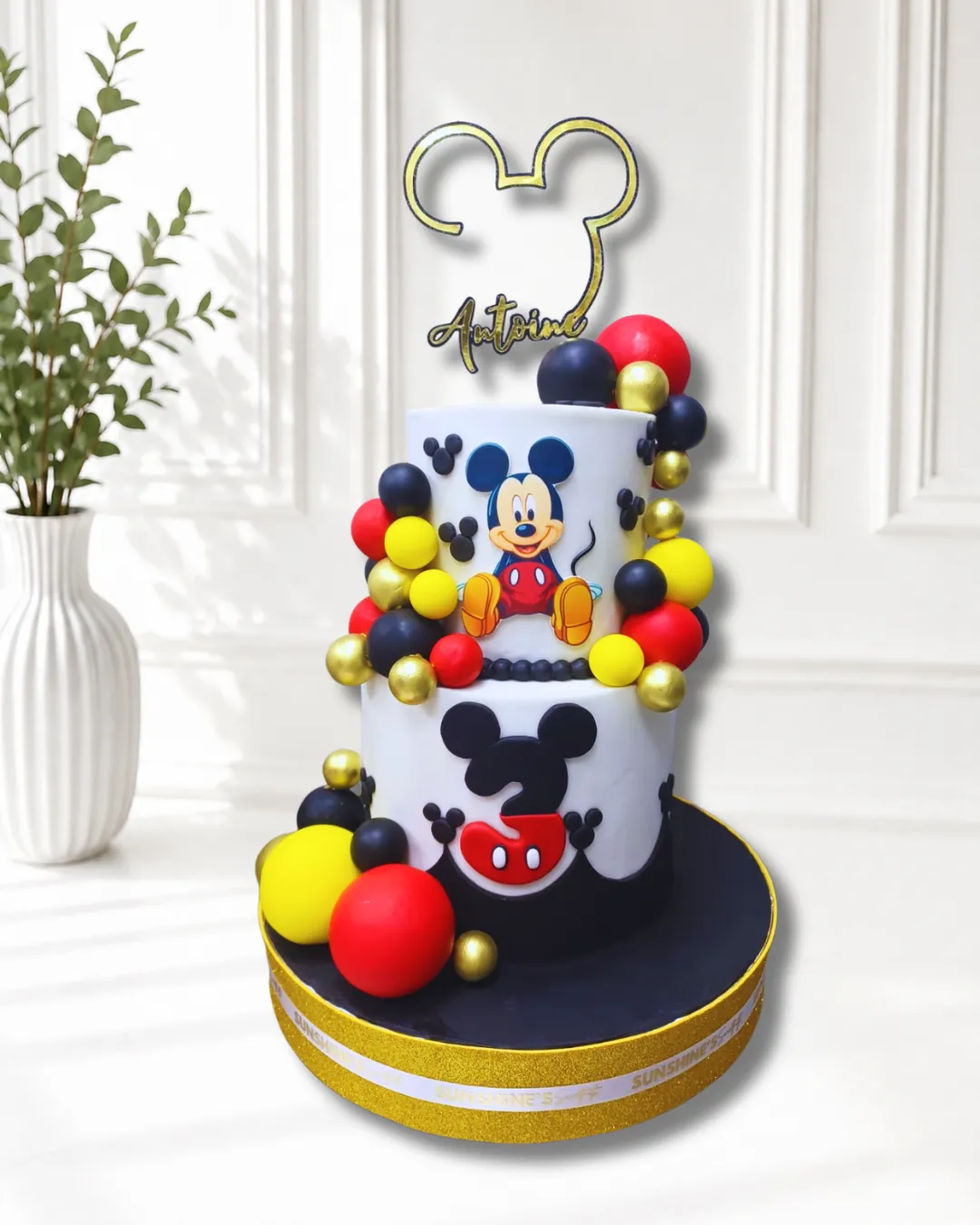 Mickey Mouse Birthday Cake | Disney Theme Cake | 01