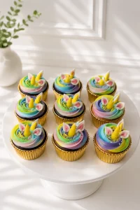 Unicorn Cupcakes | Magical Theme Cupcakes | 6-Piece Set | 01