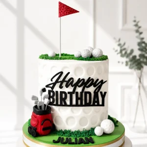 Golf Birthday Cake | Golf Theme Cake | 05