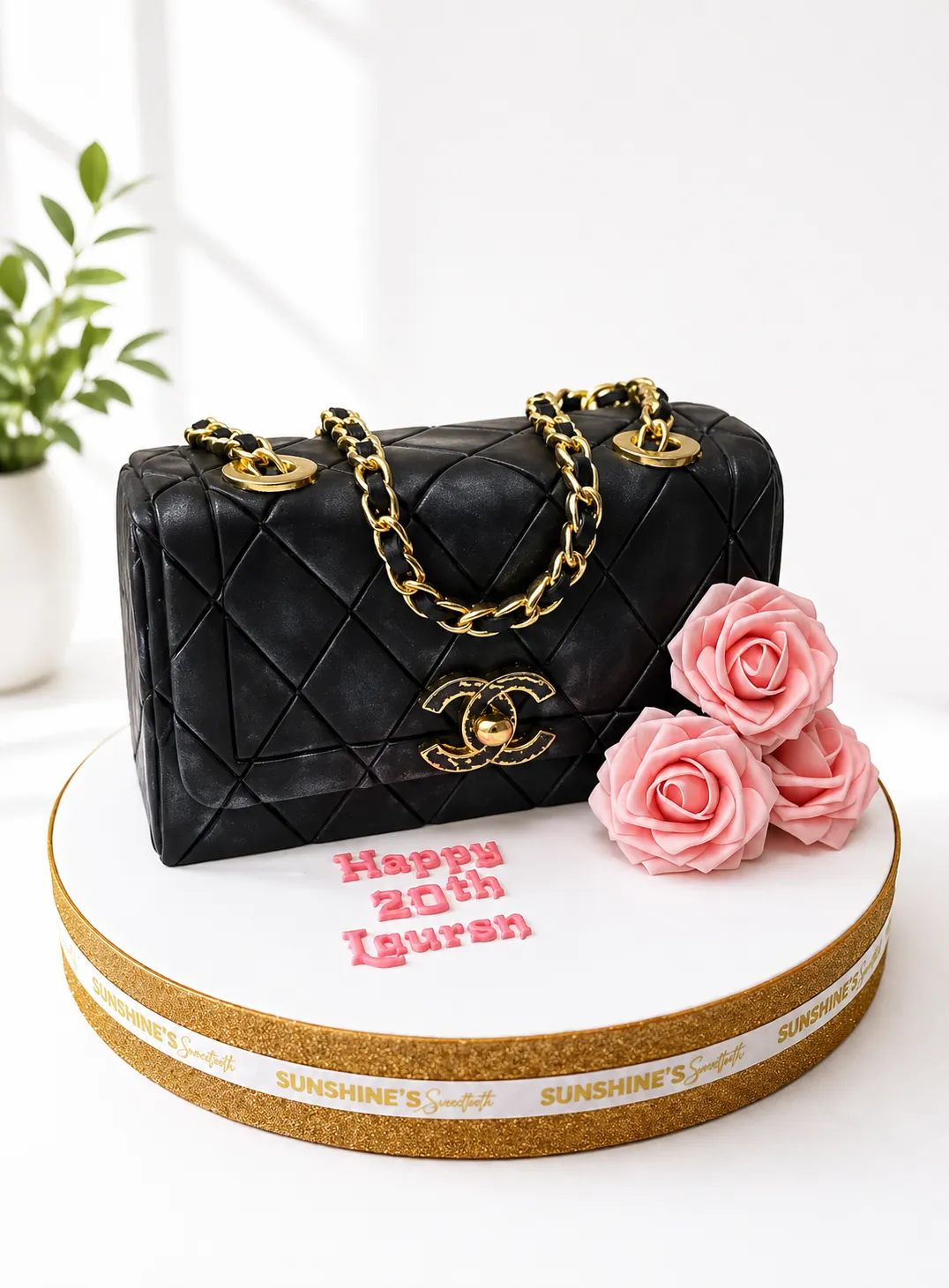 3D Chanel Bag Cake | Luxury Designer Cake 01