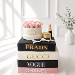 3D Luxury Designer Books Cake | Chanel Dior Gucci Cake 01