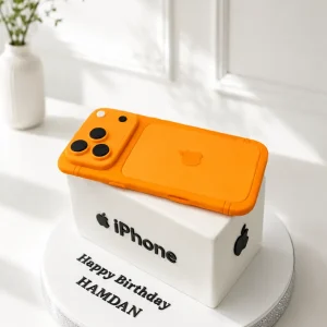 3D iPhone Cake | Smartphone Birthday Cake 01