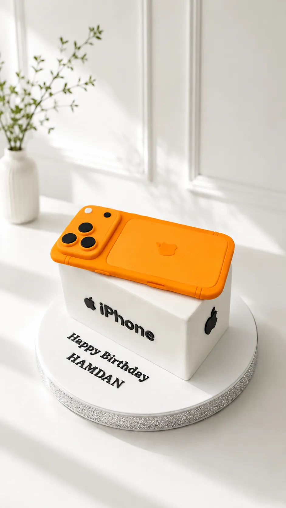 3D iPhone Cake | Smartphone Birthday Cake 01