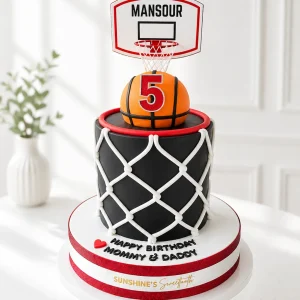 Basketball Birthday Cake | Sports Theme Cake 04
