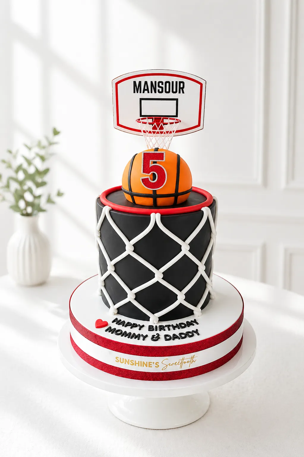 Basketball Birthday Cake | Sports Theme Cake 04