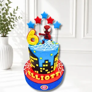 Spider-Man Birthday Cake | Superhero Theme Cake | 04