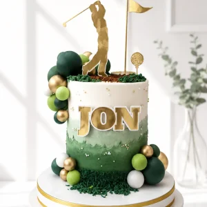 Golf Birthday Cake | Golf Theme Cake | 01
