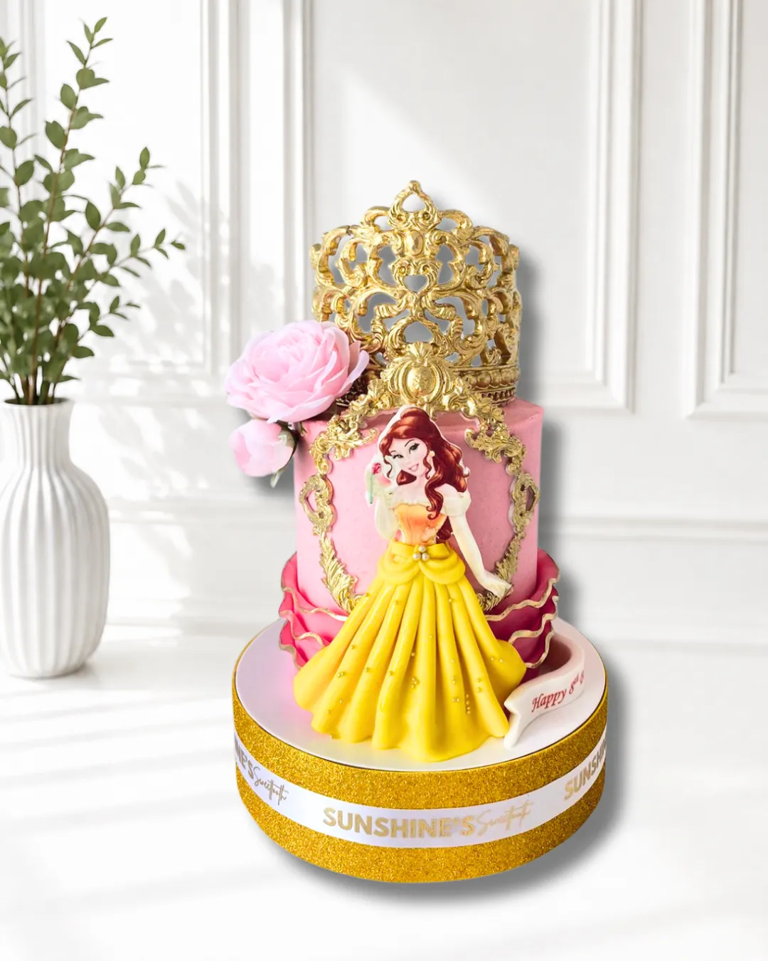 Beauty & the Beast Birthday Cake | Fairytale Theme Cake | 02