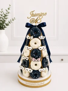 Masquerade Debut Donut Tower | 01