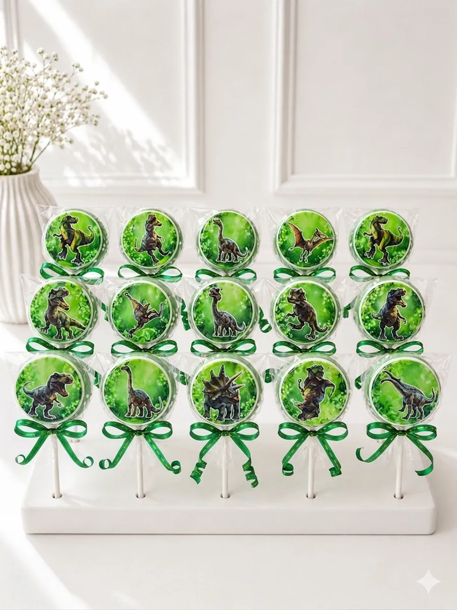 Dinosaur Cake Pops | Jurassic World Cake Pops | 01