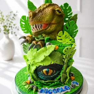Dinosaur Birthday Cake | Jurassic World Cake | 04