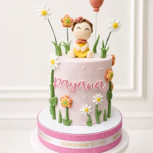 Fairy Birthday Cake | Floral Butterfly Cake | 05