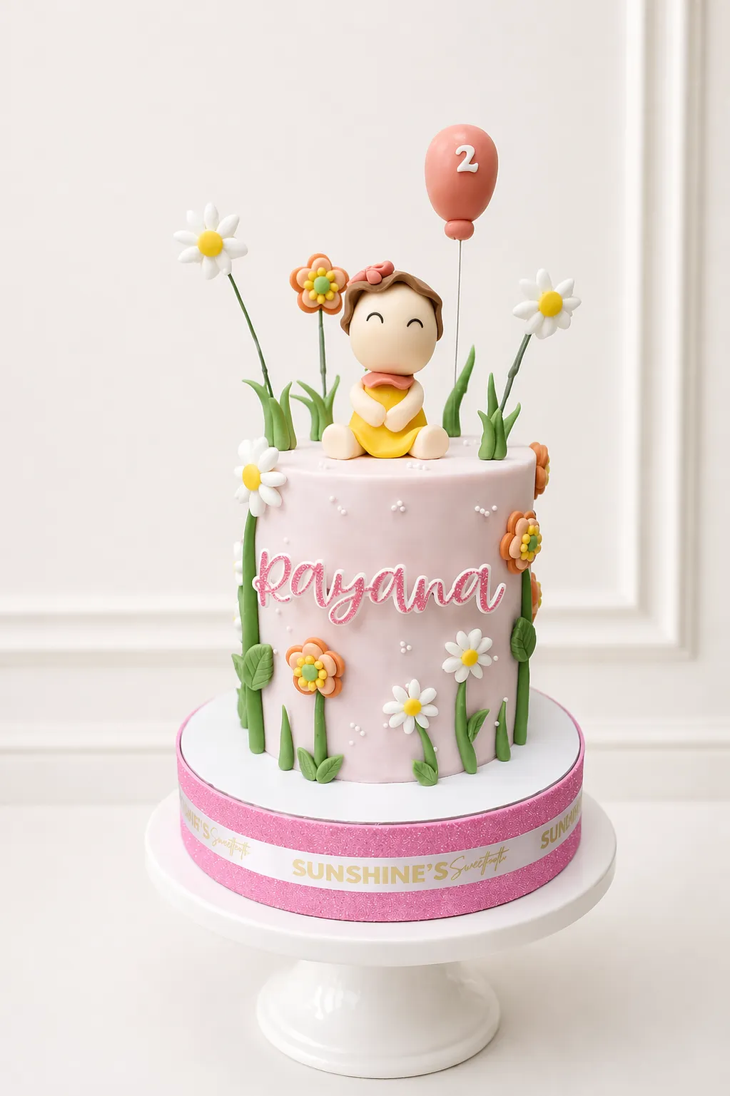 Fairy Birthday Cake | Floral Butterfly Cake | 05