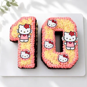 Hello Kitty Birthday Cake | Sanrio Theme Number Cake | 04