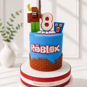 Roblox Birthday Cake | Gaming Theme Cake | 05