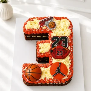 Basketball Birthday Cake | Sports Theme Cake 05