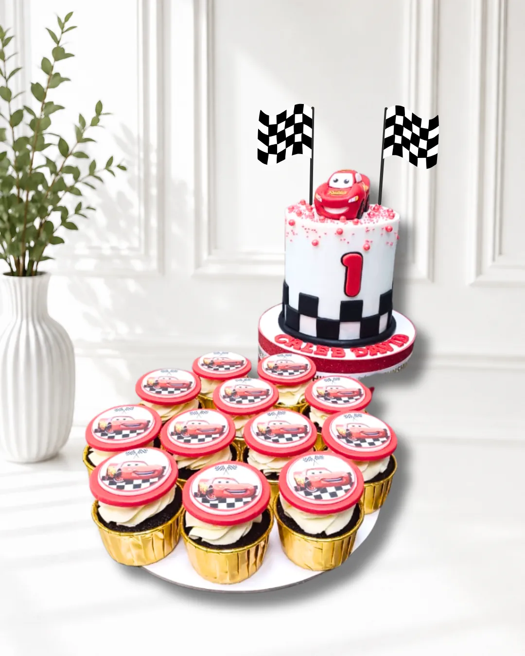 Cars Birthday Cake Set | Race Car & Transportation Cake Set | 06