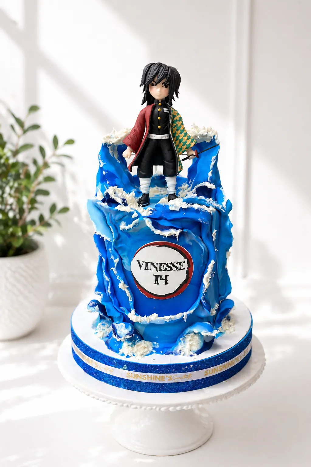 Demon Slayer Birthday Cake | Anime Theme Cake | 01