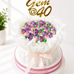 Floral Birthday Cake | Flower Cake | 06