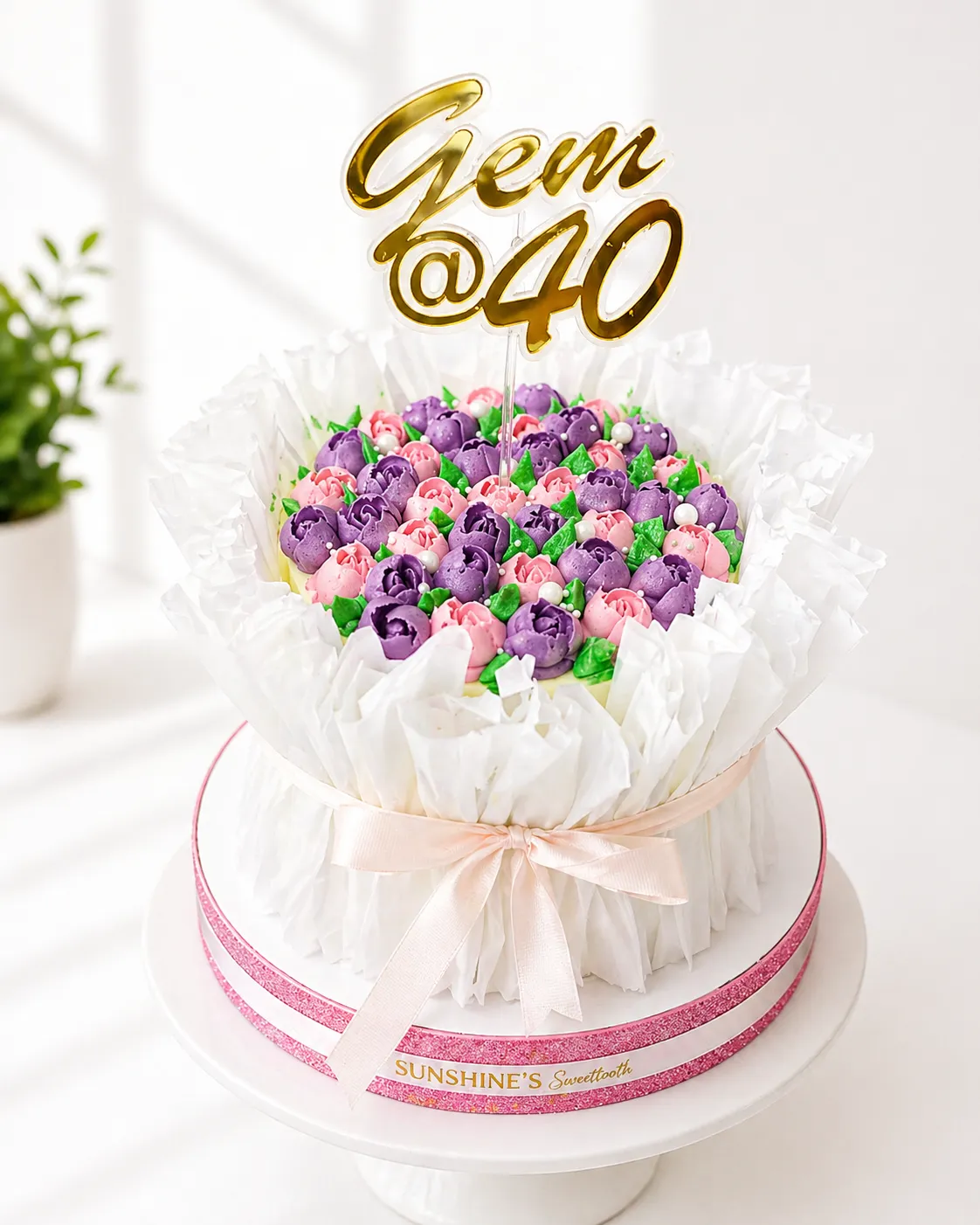 Floral Birthday Cake | Flower Cake | 06