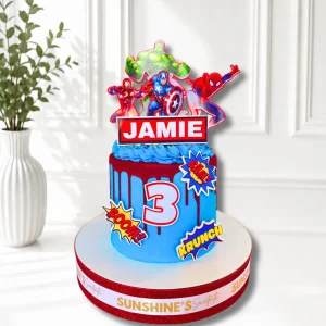 Spider-Man Birthday Cake | Superhero Theme Cake | 06